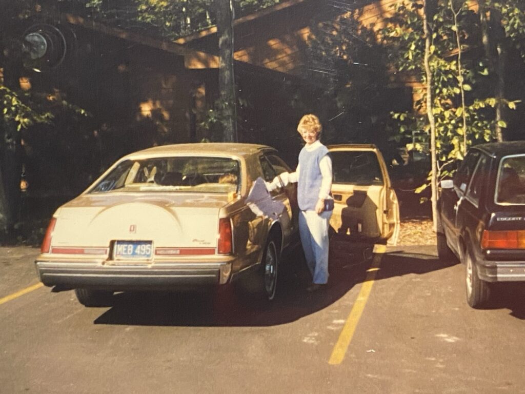 Landmark Resort check-in, 1986.